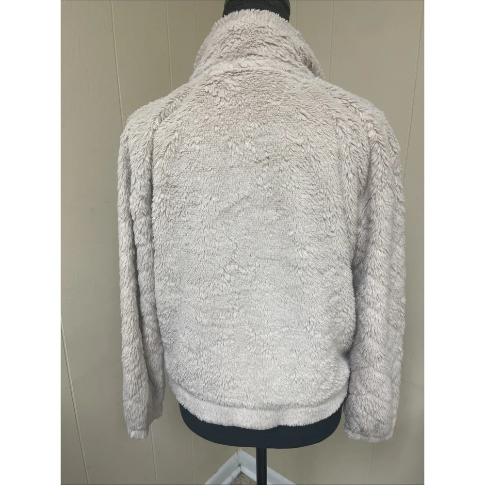 NO BOUNDARIES‎  Pull Over Fleece Jacket w/ Zipper & Pocket Child Sm (3-5) Cream